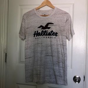 Hollister Gray /white Hollister sz M ss short